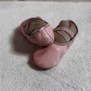 Charming Pink Kids Ballet Slippers